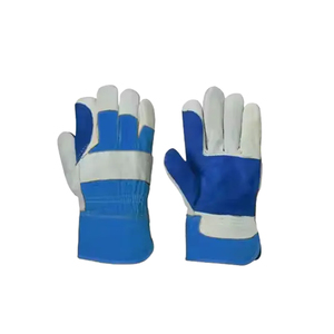 ถุงมือหนังวัวแยกสำหรับงานหนักทำจากหนังวัวสำหรับป้องกันมือและแขน - Product Image 4