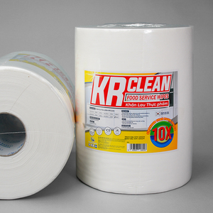 Krclean High Quality White 30x30 Reusable Food Wipes 320 Sheets, Eco-Friendly, & Long-Lasting <b>Kitchen</b> <b>Cloths</b> - Product Image 5