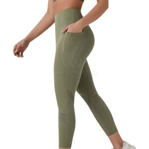 Leggings de Yoga para Mujer, Nuevo Diseño, Precio Razonable, Cintura Elástica, Material de Spandex y Nailon - Product Image 3