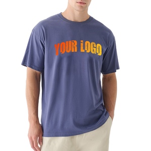 เสื้อยืดวินเทจสั่งทำพิเศษ 230 กรัม 250 กรัม เสื้อยืดโอเวอร์ไซส์ผู้ชาย ล้างสีแบบแอซิด เสื้อยืดพิมพ์ลาย DTG สตรีทแวร์ เสื้อยืดล้างสีแบบแอซิด - Product Image 1