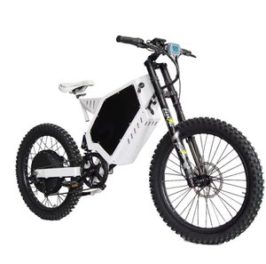 จักรยานไฟฟ้า SLAYER K5 E BIKE ENDURO รุ่นใหม่ล่าสุด สำหรับขี่ออฟโรด กำลังไฟ 6000 วัตต์ โครงอะลูมิเนียม ระยะทางวิ่ง 60 กม. สีขาวดำ แรงทรงพลัง - Product Image 4
