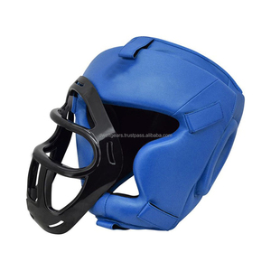 Professional DWELT GEAR Boxing Head Guard Classic Design Lace Up Custom Logo Headgear Training Set - Product Image 2