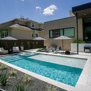 Cascada enterrada de fibra de vidrio para el hogar grande de diseño personalizado, piscina grande, piscinas de spa, natación al aire libre de 6 pies de profundidad para adultos - Product Image 6