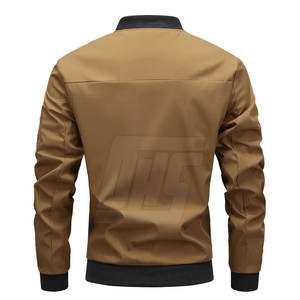 แจ็กเก็ตมีซิปสำหรับผู้ชายเสื้อแจ็กเก็ตแฟชั่นแนวสตรีทสวมใส่สบายสำหรับฤดูหนาว - Product Image 2