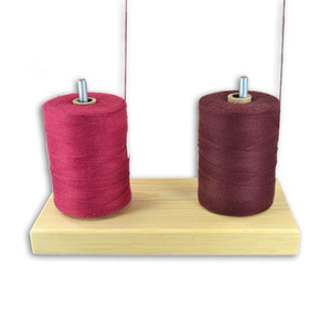 ที่ใส่เส้นด้ายและสปูลตกแต่งไม้ธรรมชาติพร้อมเกลียวมีจําหน่ายในราคาขายส่งและราคาโรงงานจากผู้ส่งออกชาวอินเดีย - Product Image 2