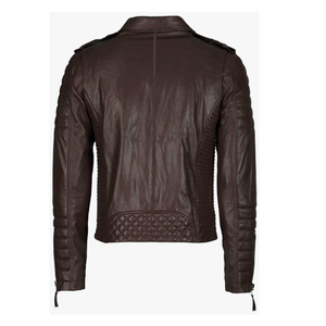 2025 chaquetas de cuero de motociclista de piel de oveja auténtica para hombre de alta calidad personalizadas, chaqueta de invierno de cuero puro - Product Image 2