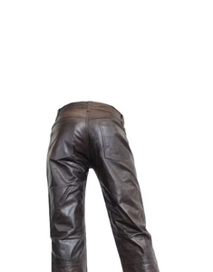 New Hot Selling Straight Casual Dark Motorbike <b>Joggers</b> for Men with Mid Waist Heavyweight Fabric Best Style <b>Cheap</b> Price - Product Image 4