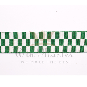 ริบบิ้นแบบสั่งทำสีเขียวและสีขาวสำหรับพิธีริบบิ้นแบบสั่งทำ - Product Image 3