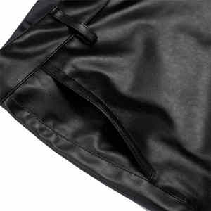 Men's Knee Length <b>Shorts</b> 2024 Genuine Leather <b>Shorts</b> for Men Custom Logo <b>Cool</b> and Breathable Slim Fit <b>Shorts</b> for Men - Product Image 6