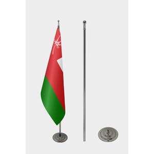 Digital-Printed Indoor <b>Flag</b> on Aluminum <b>Pole</b>-<b>Flags</b> Banners in Plastic Polyester & Silk - Product Image 2