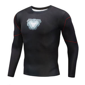 Camisetas de Compresión Personalizadas para Hombre, Ropa Deportiva de Alta Calidad para Gimnasio, Transpirable, de Secado Rápido, Ajuste Ceñido, Disponible en Varios Colores - Product Image 6