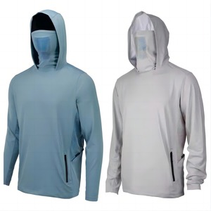Camiseta de Pesca con Capucha y Protección Solar UPF50 de Secado Rápido para Hombre y Mujer, Transpirable, de Manga Larga, Personalizable, con Máscara - Product Image 5