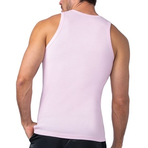 Top Deportivo de Color Sólido, Chaleco para Gimnasio y Actividades al Aire Libre, Corte Ajustado, Material Elástico Acanalado, Top Deportivo Moderno para Correr y Yoga - Product Image 3