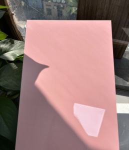 Senosan Acrylic Phải Đối Mặt Ván MDF 1220*2440*18Mm Độ Bóng Cao Màu Hồng Hiện Đại Đồ Nội Thất Nhà Với E1 Tiêu Chuẩn Mật Độ Trung Bình Fibreboard - Product Image 2