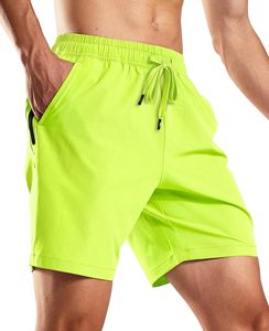 <b>Men's</b> Gym <b>Shorts</b> 100% Cotton Stretchable Quick Dry Athletic Workout <b>Shorts</b> with Pockets Solid Pattern Bulk Supply - Product Image 2