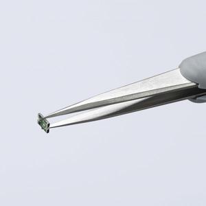 แหนบความแม่นยำสูง Knipex พร้อมด้ามจับยางป้องกันไฟฟ้าสถิต - Product Image 5