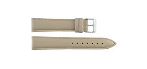 Unisex 669 Beige Genuine Luxury Leather Professional Waterproof Smartwatch Strap Breathable Stainless Steel Buckle Soft Durable - Product Image 5