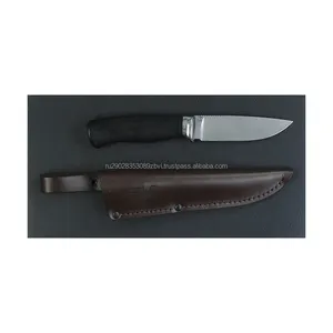 سكينة صائد "براكتيك" مصنوعة من الفولاذ المطروق N690 بمقبض من الخشب الرائع ، سكاكين صيد عالية الجودة للبيع