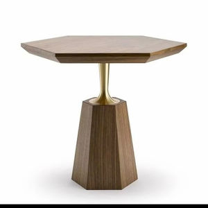 Table de jardin pliable en bois massif de haute qualité, sculptée à la main par un artisan pakistanais - Product Image 6