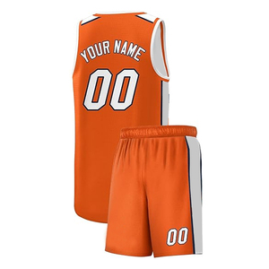 BSCI personnalisé imprimé Polyester vêtements de sport nouveau modèle basket-ball maillot Shorts nom de l'équipe Logo personnalisé uniforme hommes femmes jeunesse - Product Image 3