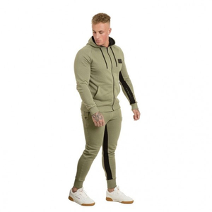 Venta caliente Chándales personalizados Hombres Jogging y Running Trajes de sudor Hombres Chándales hechos a medida Nueva llegada Chándales de algodón - Product Image 4