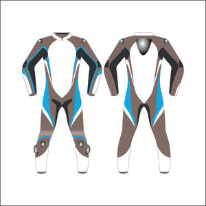 Combinaison en cuir de moto de course de moto de bonne qualité avec des poches à vendre - Product Image 5