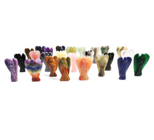 Décoratif pour la maison 50-60mm ange sculpture cristaux perles de pierres précieuses en vrac pour sculpter belle statue d'ange pour la décoration intérieure - Product Image 1