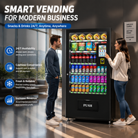 Ouruoxi Aangepaste Vendingmachine Fabrikant Koel drankenautomaat voor Vendingmachines voor Eten en Drinken