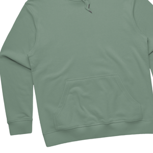 Sudadera con Capucha Verde Salvia Unisex, Sudadera con Capucha Lisa de Felpa de Algodón Premium, Ropa de Invierno, Estilo Urbano, Fabricante Mayorista - Product Image 5