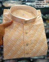 Pyjama Kurta pour hommes et enfants avec séquence travaillé par l'exportateur en gros Fabzone
