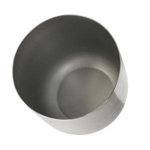 Maceta plateada de lujo de la mejor venta con soporte negro para uso decorativo en el jardín del hogar a bajo precio de la India - Product Image 4