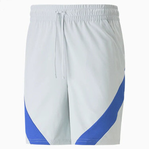 Pantalones cortos deportivos de diseño de puntos reflectantes para hombre, pantalones deportivos de secado rápido transpirables, bolsillos en la cintura trasera, ropa activa de Punto 2 en 1 - Product Image 1