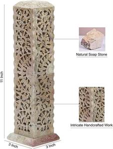 Brûleur d'encens en stéatite suspendu à la main de qualité supérieure porte-encens de décoration pour Noël approvisionnement mondial - Product Image 6