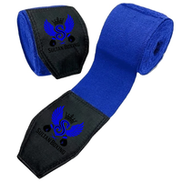 Bandages de boxe Sultan en polyester légers et personnalisés, élastiques professionnels pour l'entraînement, le sparring et le Muay Thai (vente en gros)