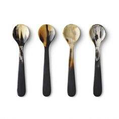 Cuillère authentique en corne de buffle - Design moderne, écologique et compatible lave-vaisselle, capacité de 20 ml, élégante et durable, ustensile de cuisine - Product Image 3