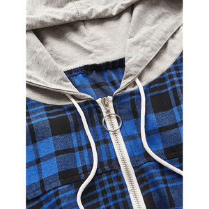 Sweat à capuche en polaire court pour femme, vente en gros, impression personnalisée du logo, manches longues, impression de lettres, sweat à capuche ample pour femme - Product Image 4