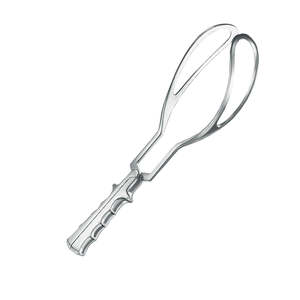 Forceps Obstétricaux Chirurgicaux, Forceps Gynécologiques Médicaux, Forceps Gynécologiques Chirurgicaux Courbés - Product Image 1