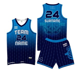 Directement de la marque Engro Sports Sublimation impression Design personnalisé Maillot de basket-ball Short de basket-ball Uniforme de basket-ball - Product Image 2