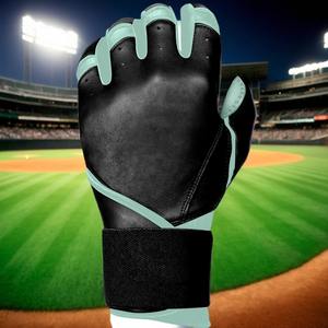 Gants de frappeur de baseball antidérapants en cuir véritable de qualité supérieure pour hommes - Product Image 4