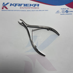 Kaneka Pince à cuticules à tête ronde en acier inoxydable de qualité allemande professionnelle Vente en gros Pince à ongles à cuticules pointues OEM disponible - Product Image 6