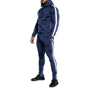 Sudadera con capucha de lana cálida a prueba de viento para hombre, 2 conjuntos de pantalones de chándal para deportes al aire libre y entrenamiento para correr, función de logotipo - Product Image 5