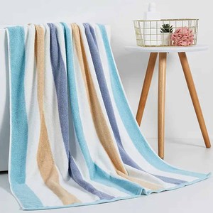 Serviette de bain de luxe 100% coton couleur unie tailles personnalisées chiffon de lavage de visage à séchage rapide 6 pièces ensembles de serviettes de bain imprimées chaudes - Product Image 3