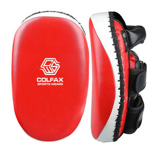 แผ่นรองมวยไทยหนังแท้คุณภาพสูง ดีไซน์ใหม่ น้ำหนักเบา สำหรับฝึกซ้อม MMA และมวย - Product Image 3