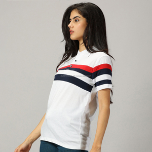 Camisetas de Rugby de Algodón Fit2Fight, Camisetas Polo Clásicas de Manga Larga, Ropa de Equipo, Camiseta de Rugby con Rayas Horizontales Doradas y Moradas - Product Image 1