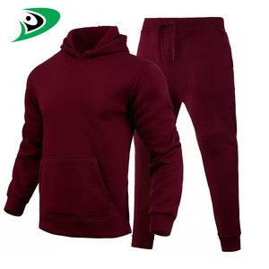 2025 OEM hommes hiver couture à capuche ensemble 100% coton Polyester sweat-shirts avec manches longues survêtements à capuche pour hommes - Product Image 3