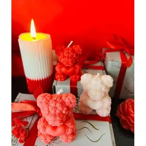 Vela Aromática de Cera de Soya para San Valentín, Decoración Novedosa para el Hogar, Ideal para Días Festivos y Cumpleaños, Navidad, Pascua, Diwali, Ramadán - Product Image 5