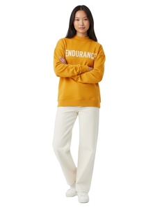Sweat-shirt oversize en molleton de coton polyester de haute qualité pour femme, col montant, respirant, séchage rapide, personnalisable - Product Image 1