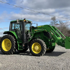 Para John for Deere 6145M Tractor de rueda agrícola a la venta 90HP a 180HP 4WD Arado de disco libre Equipo de granja automático - Product Image 5