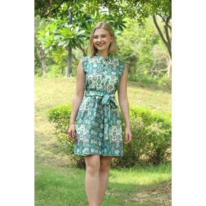 Vestidos informales elegantes largos de verano personalizados para mujer 2024 vestido floral sin mangas para mujer vestido largo Maxi para mujer - Product Image 1