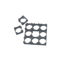Soporte de Batería para Empalme, Soporte de Celdas de Batería 18650, Espaciador de Plástico para Ensamblaje de Paquetes de Baterías de Iones de Litio, Marco para Celdas 21700